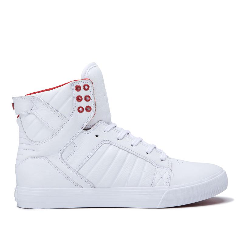 Supra SKYTOP Sneaker High Damen Weiß Deutsch OAFRL9273